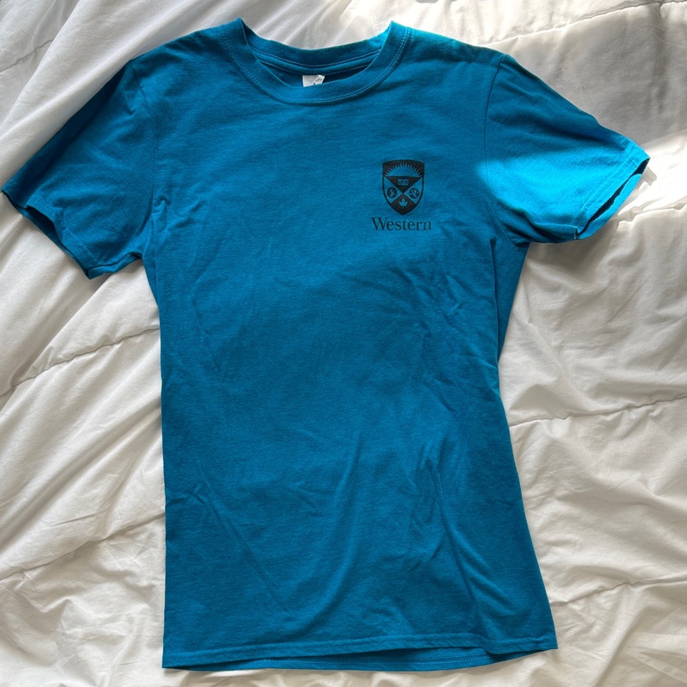 Western University Blue T-Shirt